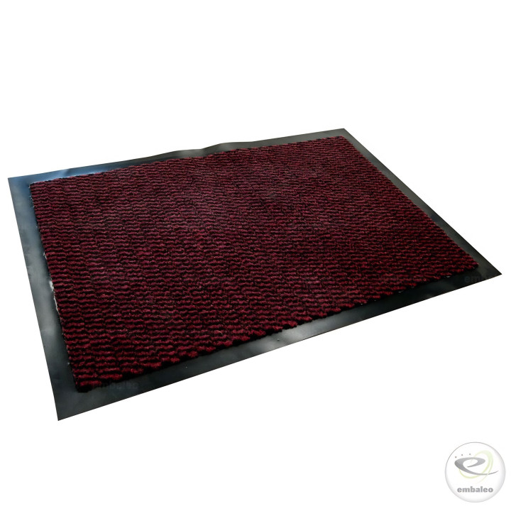 Tapis Antipoussière 60x90 cm - Paillasson Bordeaux