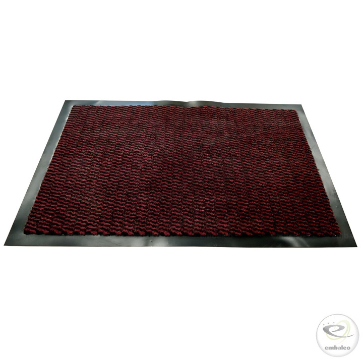 Tapis Antipoussière 60x90 cm - Paillasson Bordeaux