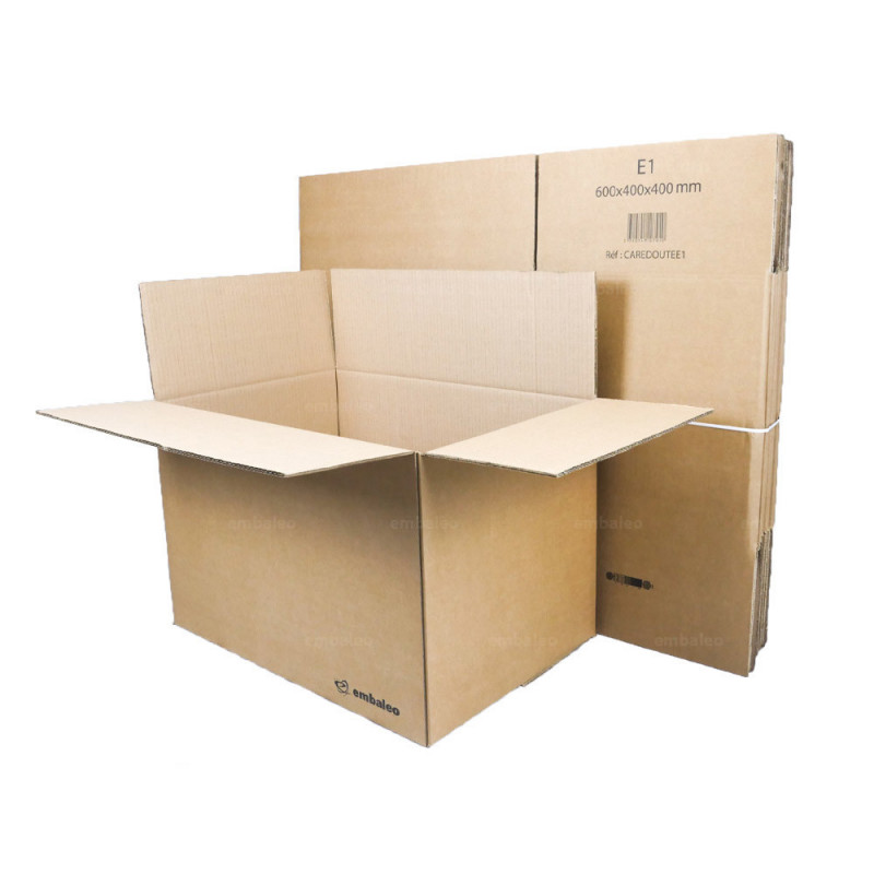 Caja Estándar 600x400x400 (Mudanza) - Super Cajas Web
