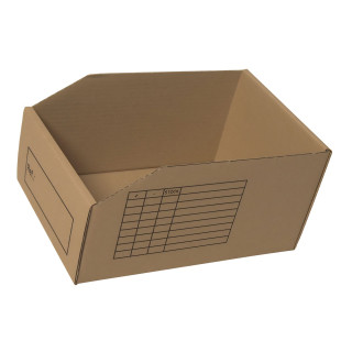 Bac de stockage carton 30 x 20 x 15 cm