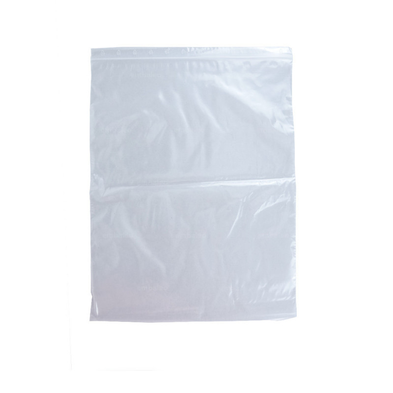 Bolsas de plástico transparente con cierre zip