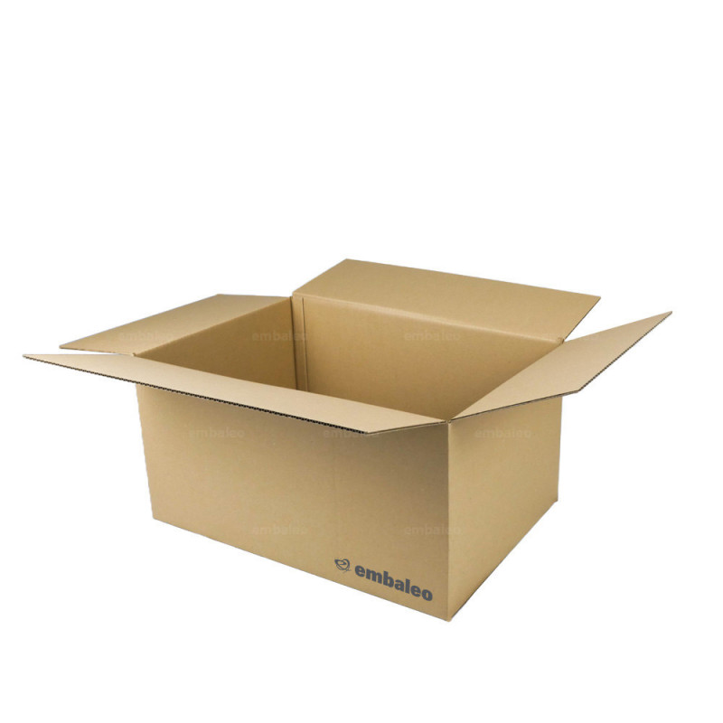 Caja cartón canal simple 60x40x30