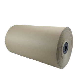 Papel kraft reciclado calidad 85 g/m² - rollo55 cm