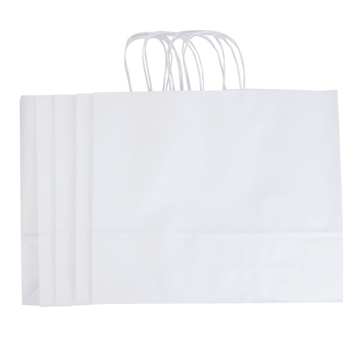 Sac kraft blanc 42 x 12 x 36