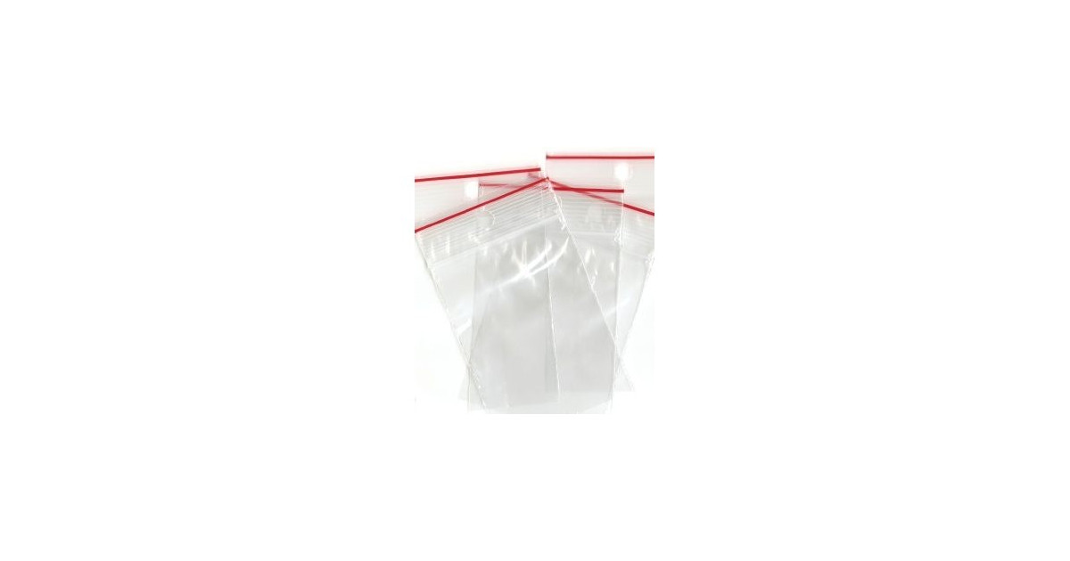 Bolsa de plástico con cierre Zip 12x18 cm Edición